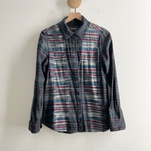 Monrow Button Down Flannel Shirt